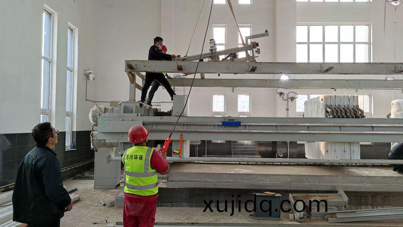 折(zhe)疊(die)帶(dai)式壓濾機(ji)的結構(gou)特(te)點(dian)