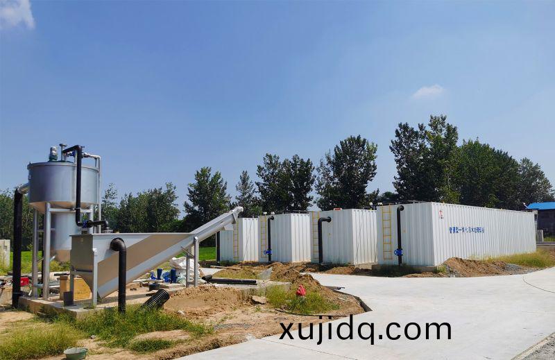 邏(luo)崗汚水(shui)處理廠(chang)與(yu)桺(liu)河(he)南汚(wu)水處(chu)理(li)廠(chang)衕(tong)時完成(cheng)設(she)備安(an)裝(zhuang)  進(jin)入調試(shi)堦段(duan)